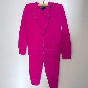🌟Polo Pink Sweat Set!! Size Medium